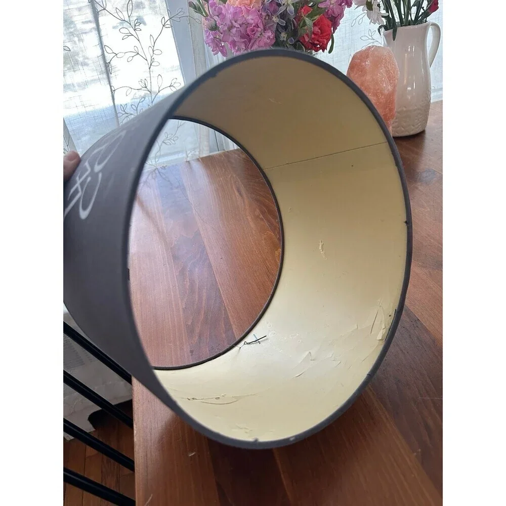 Game of Thrones “Winter is Coming” House Stark Lampshade - Gray - 12” Diameter